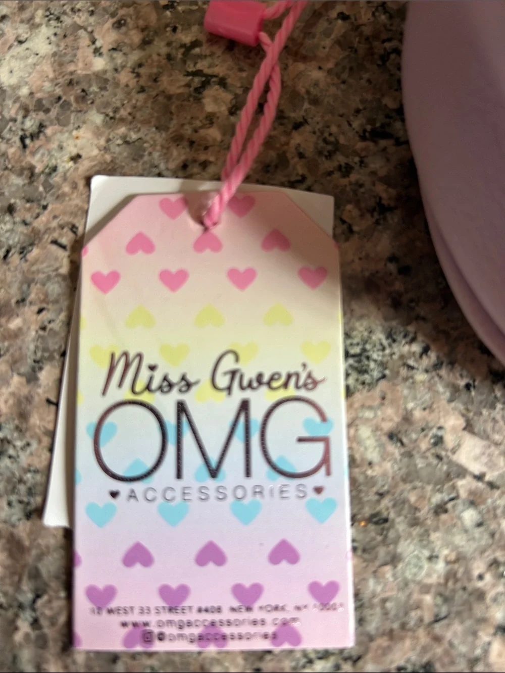 Miss Gwen’s OMG Lilac Unicorn Crossbody Bag for Kids
